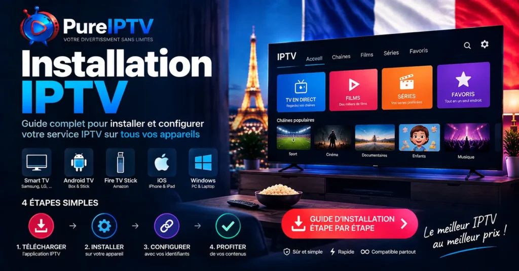Installation IPTV