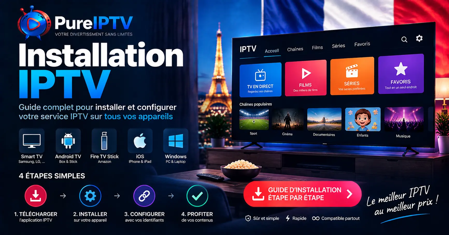 Installation IPTV