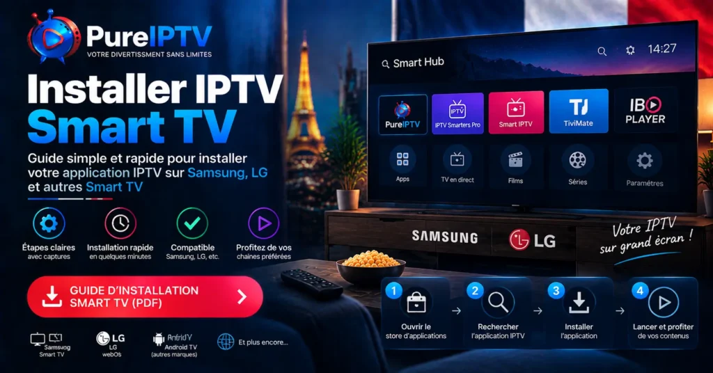 Installer IPTV Smart TV