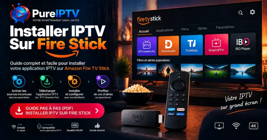 installer IPTV Sur Fire Stick